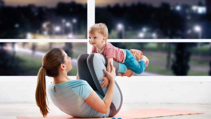 Hacer ejercicio después de dar a luz
