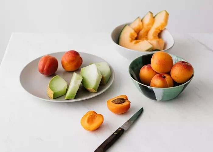 Frutas con piel eetbaar