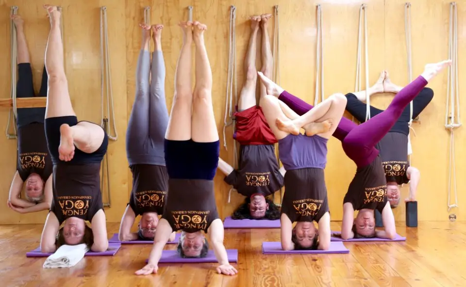 Qué es el yoga joyengar