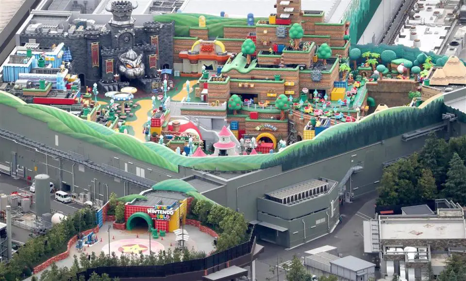 Der Themenpark Super Nintendo World trifft auf die Universal Studios in Japan