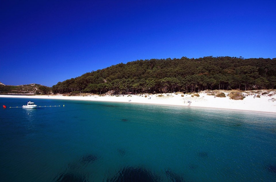 La playa de Rodas fue reconocida por el diario británico The Guardian como una de las mejores del mundo