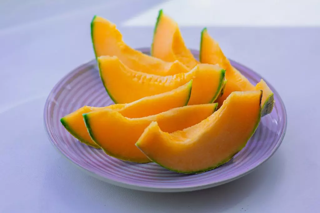 melon cantaloup rico en carotenoides